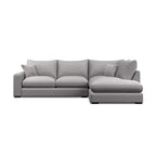 LHF Albers Corner Sofa In Grey Fabric On White background