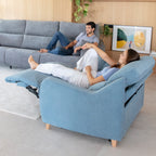 The Alex reclining armchair by Fama.