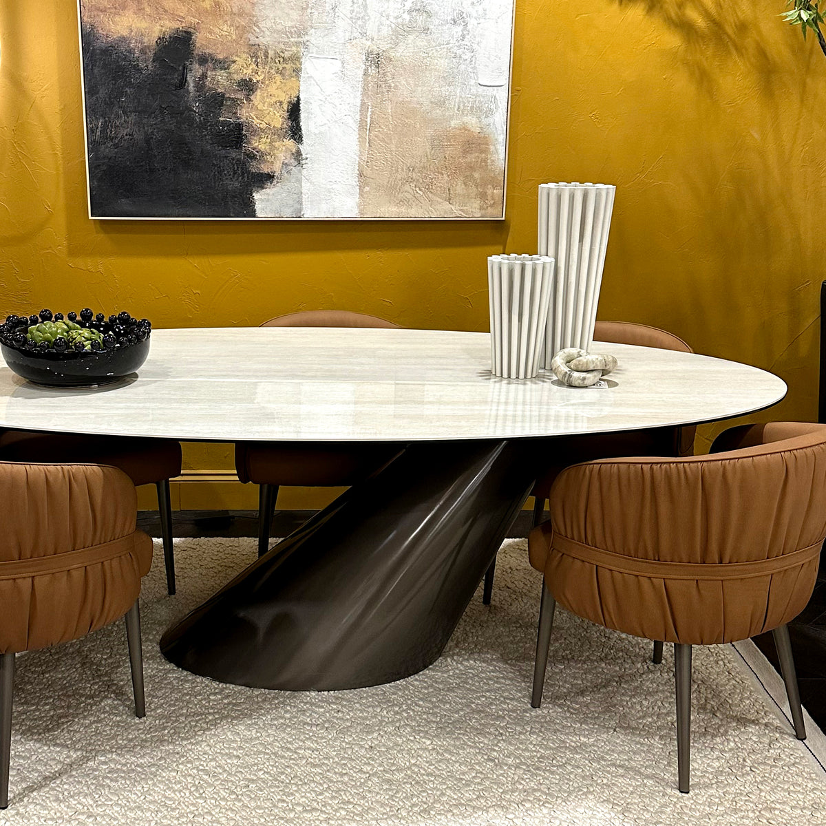 CLEARANCE - Angel Angled Dining Table - 240cm