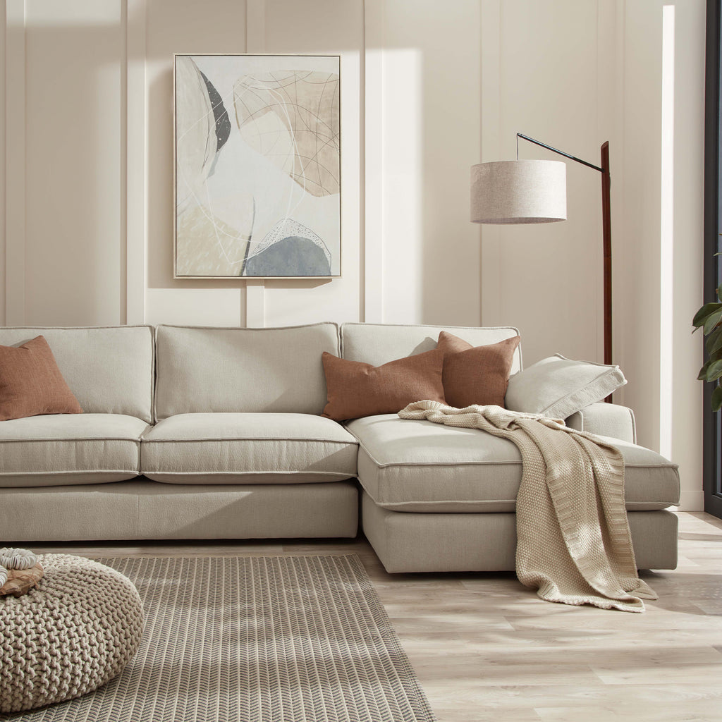 Styled Room Of Astoria Chaise Sofa