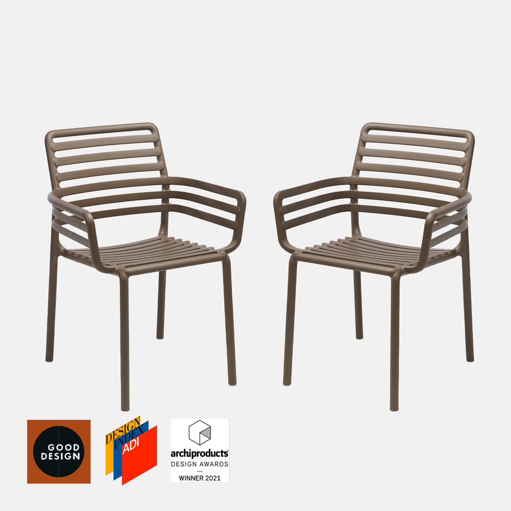 Doga Armchair By Nardi - Set Of 2