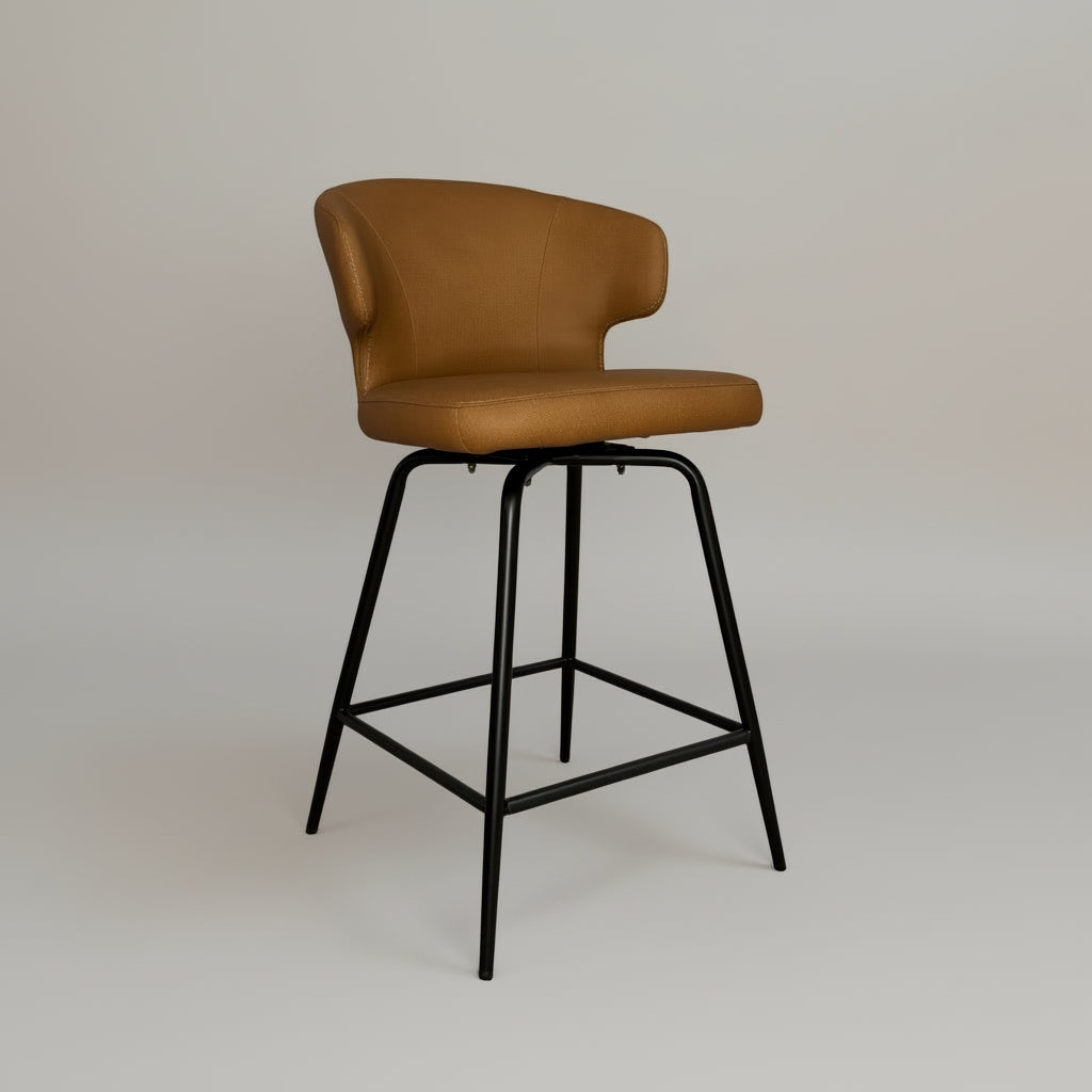 Pearl Bar Stool, Set of 2 - Tan