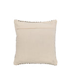 Shop a modern square cushion in natural tones