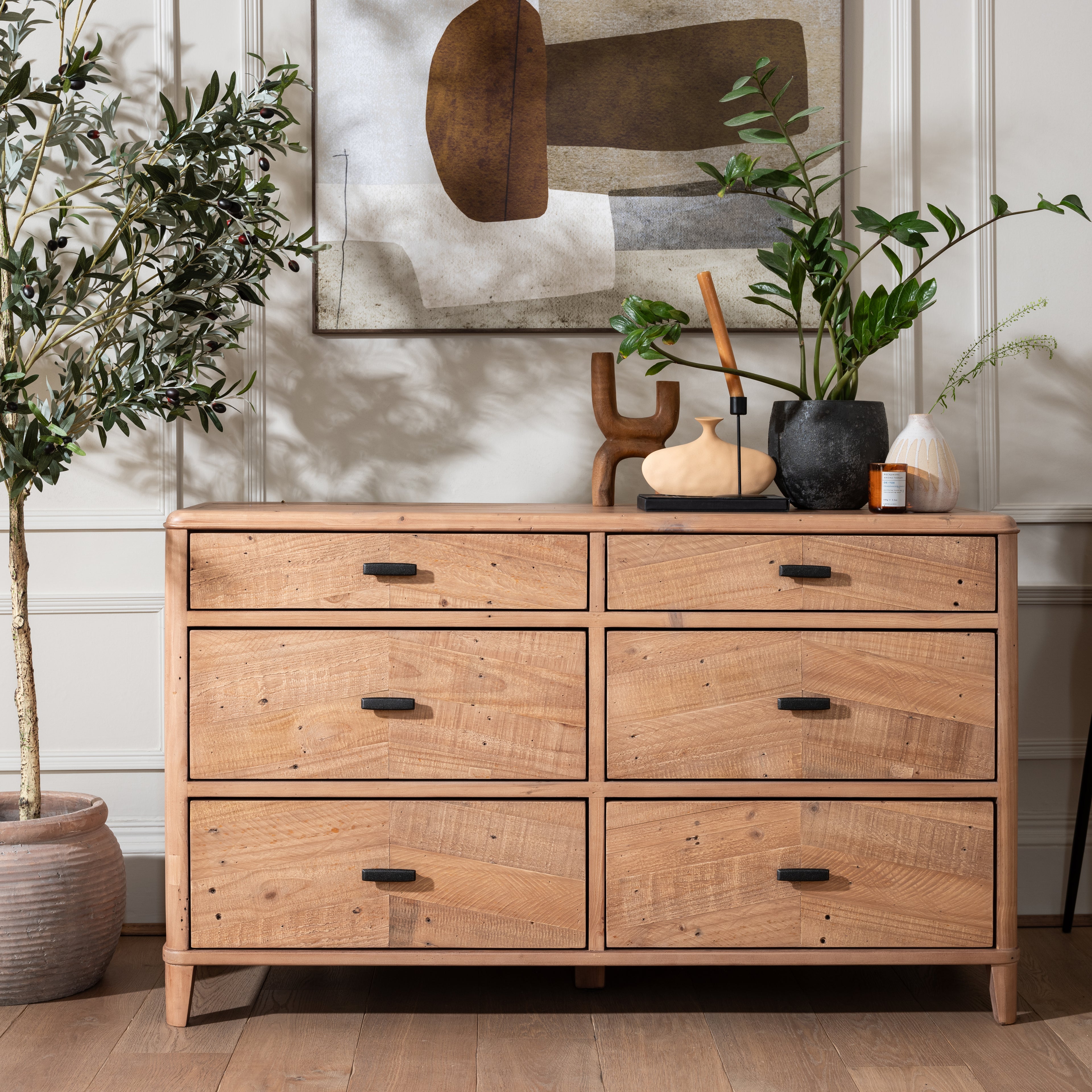 CLEARANCE - Jude Chest Of Drawers - 6 Drawer