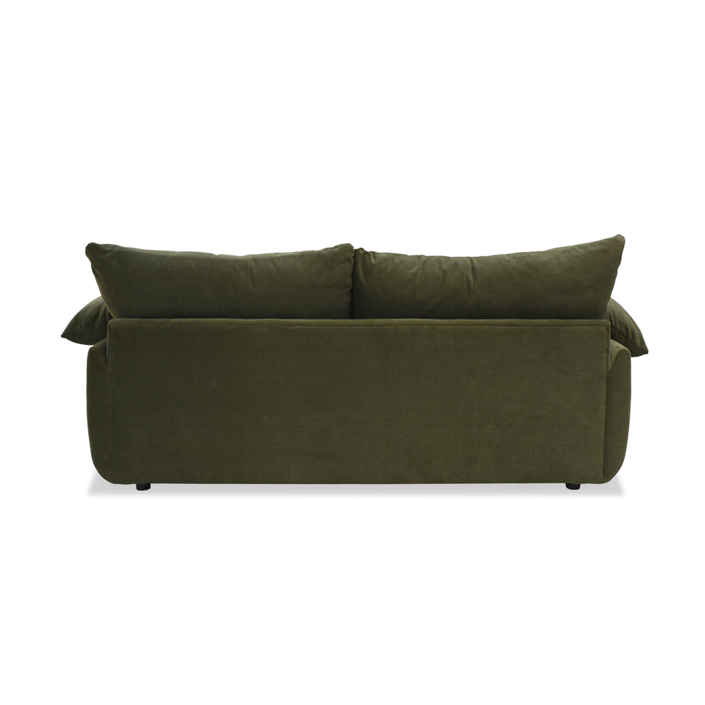 Back View Of Bayswater Medium Sofa On A Plain White Background