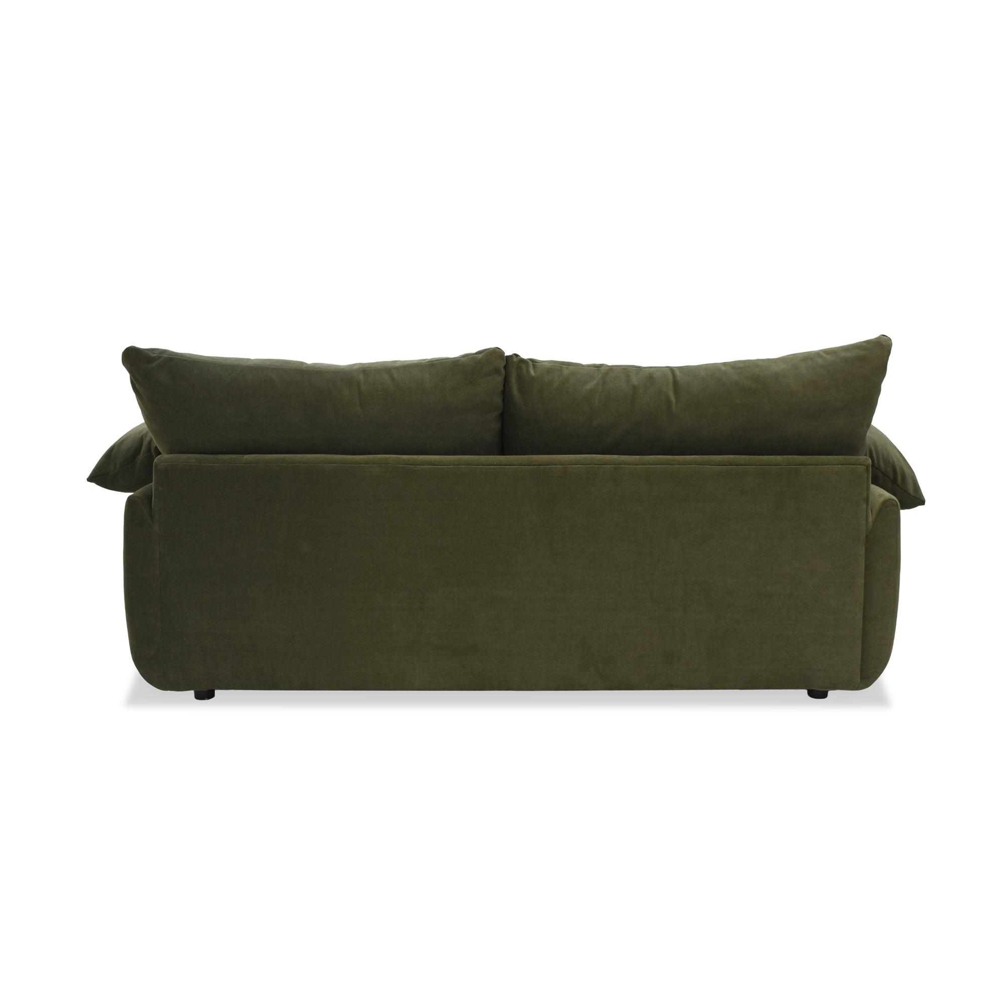 Back View Of Bayswater Medium Sofa On A Plain White Background