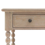 Lime Wash Bobbin Leg Artisan 1 Drawer Bedside