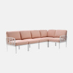 Nardi Komodo 5 Corner Sofa - With Rosa Cushions