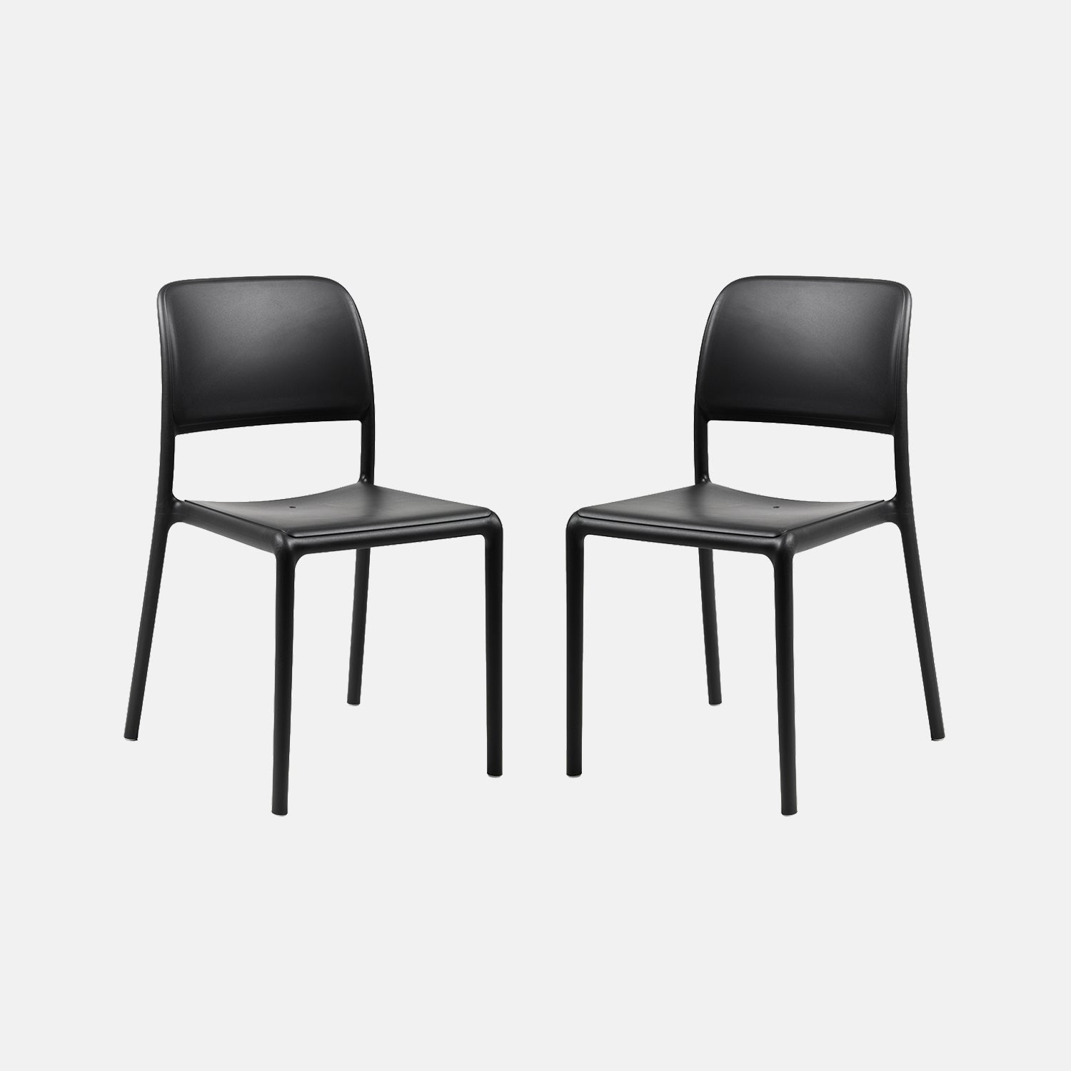 Riva Armless Chair By Nardi - Set of 2