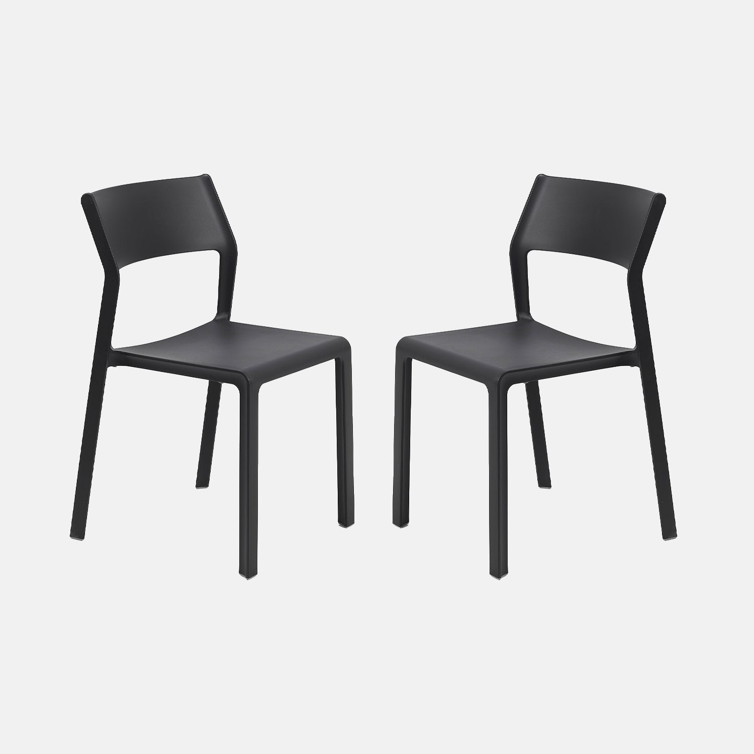 Trill Armless Chair By Nardi - Set of 2