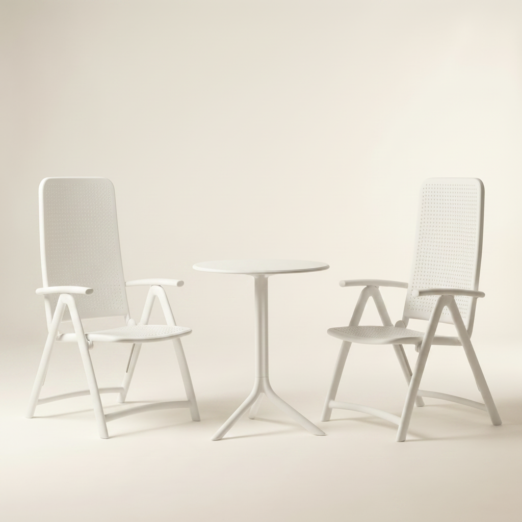 Nardi Garden Set - Spritz Table & x2 Darsena Garden Chairs