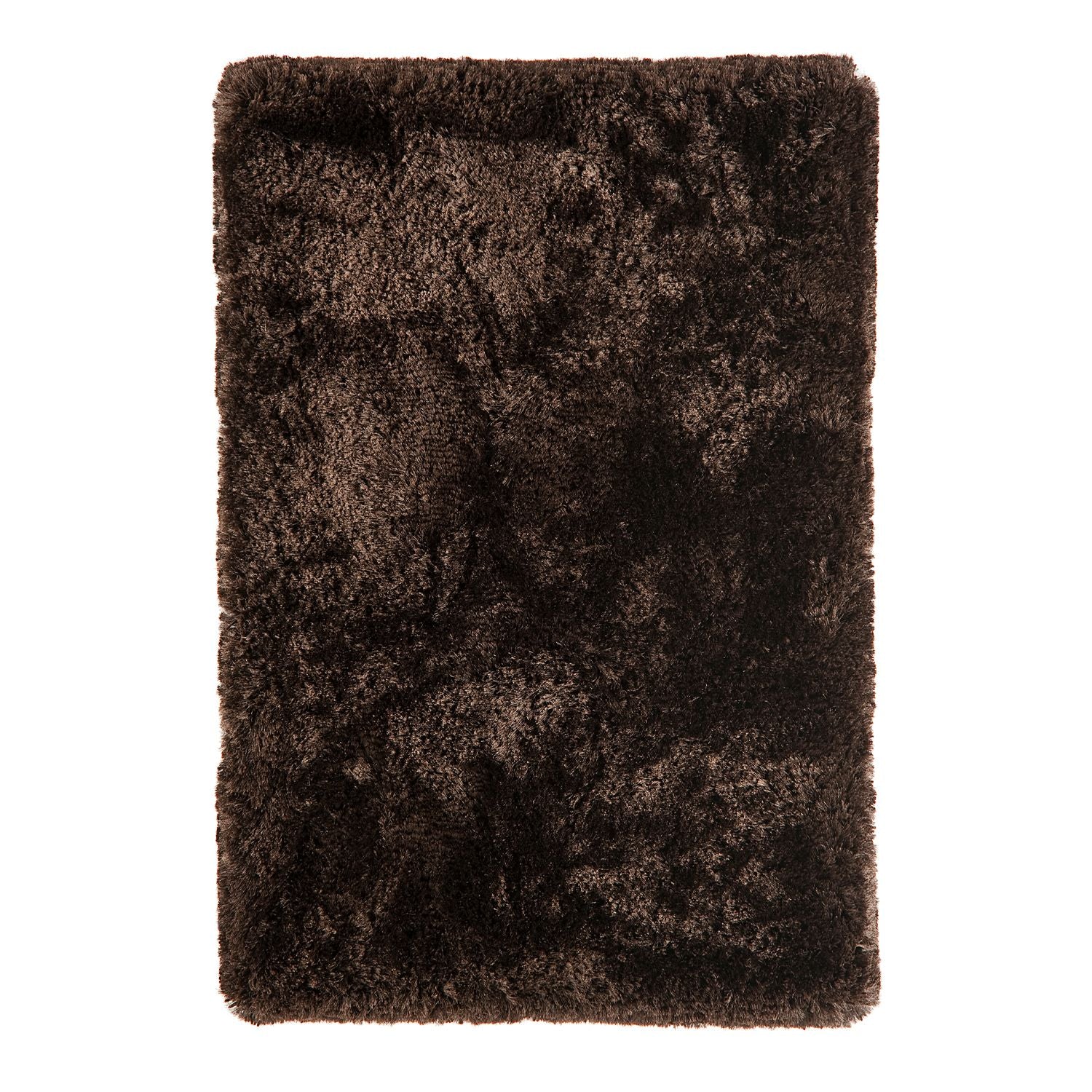 Plush Floor Rug - Dark Chocolate