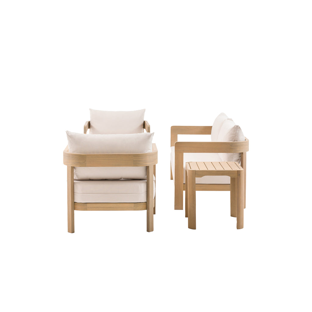 Side view of the Cabo garden lounge set 5061087227334