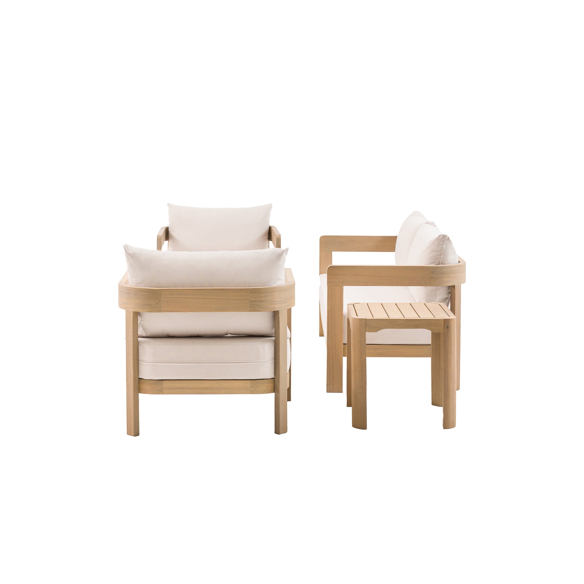 Side view of the Cabo garden lounge set 5061087227334