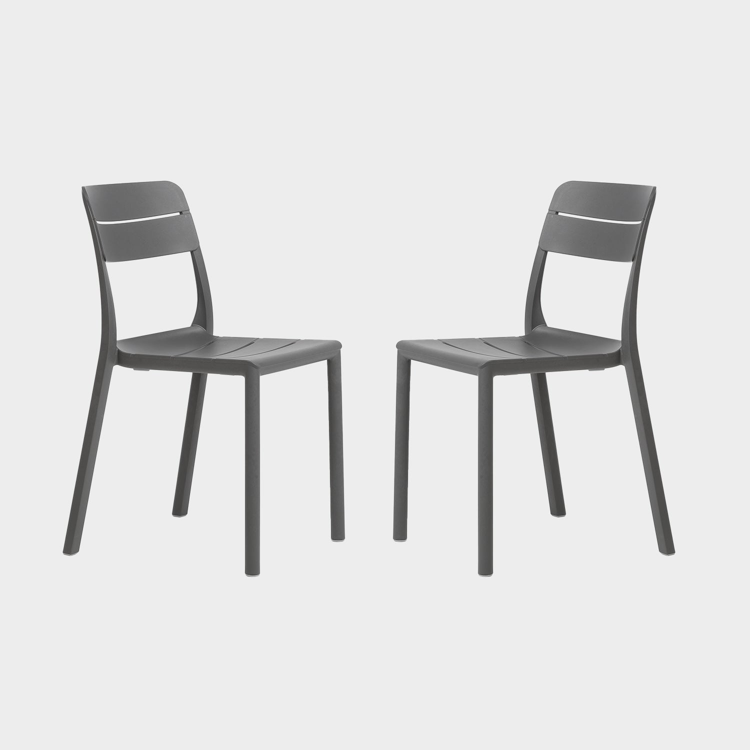 Cassia Armless Chair By Nardi - Set Of 2
