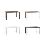 Dining Set - Cube 140x80 Garden Table & X6 Trill Armless Chairs