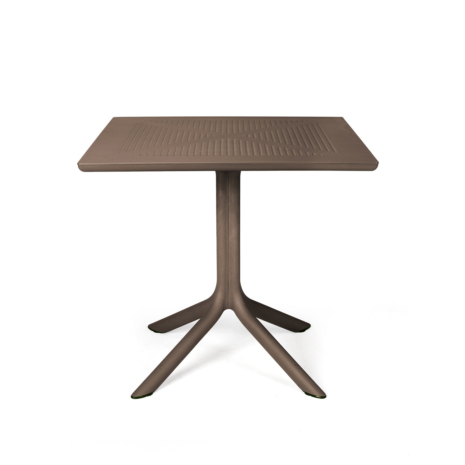 UV resistant Clip 80 outdoor table in Tabacco finish 40082.53.000