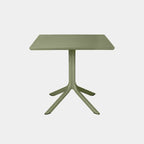 Nardi Garden Set - Clip 80cm Garden Table & x2 Net Relax Garden Chairs