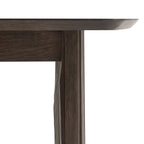 This rectangular extending dining table is designed for flexibility and style