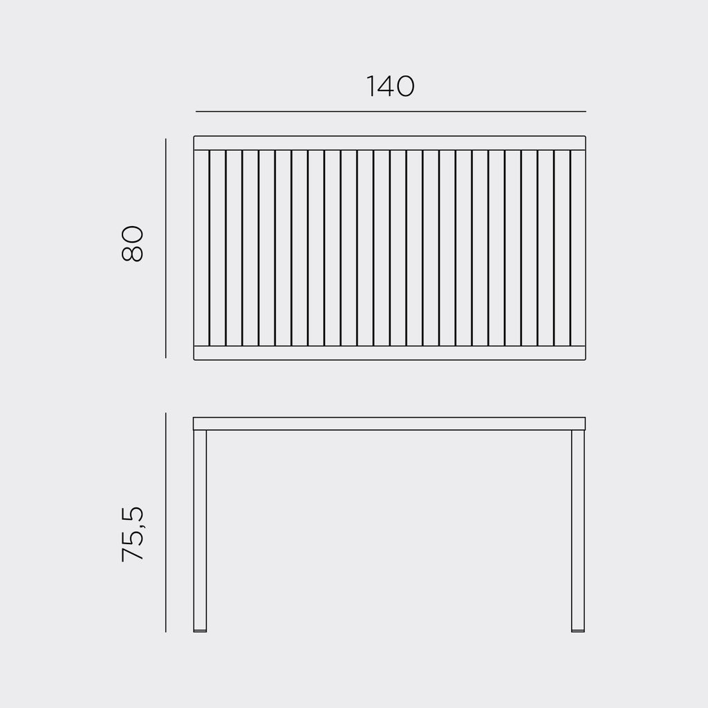 More compact than the Rio collection, the Cube outdoor table is made from recyclable resin so can also be recycled after use. Shop eco-friendly garden furniture online.