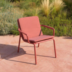 Doga Relax Cushion providing comfort and style in a backyard