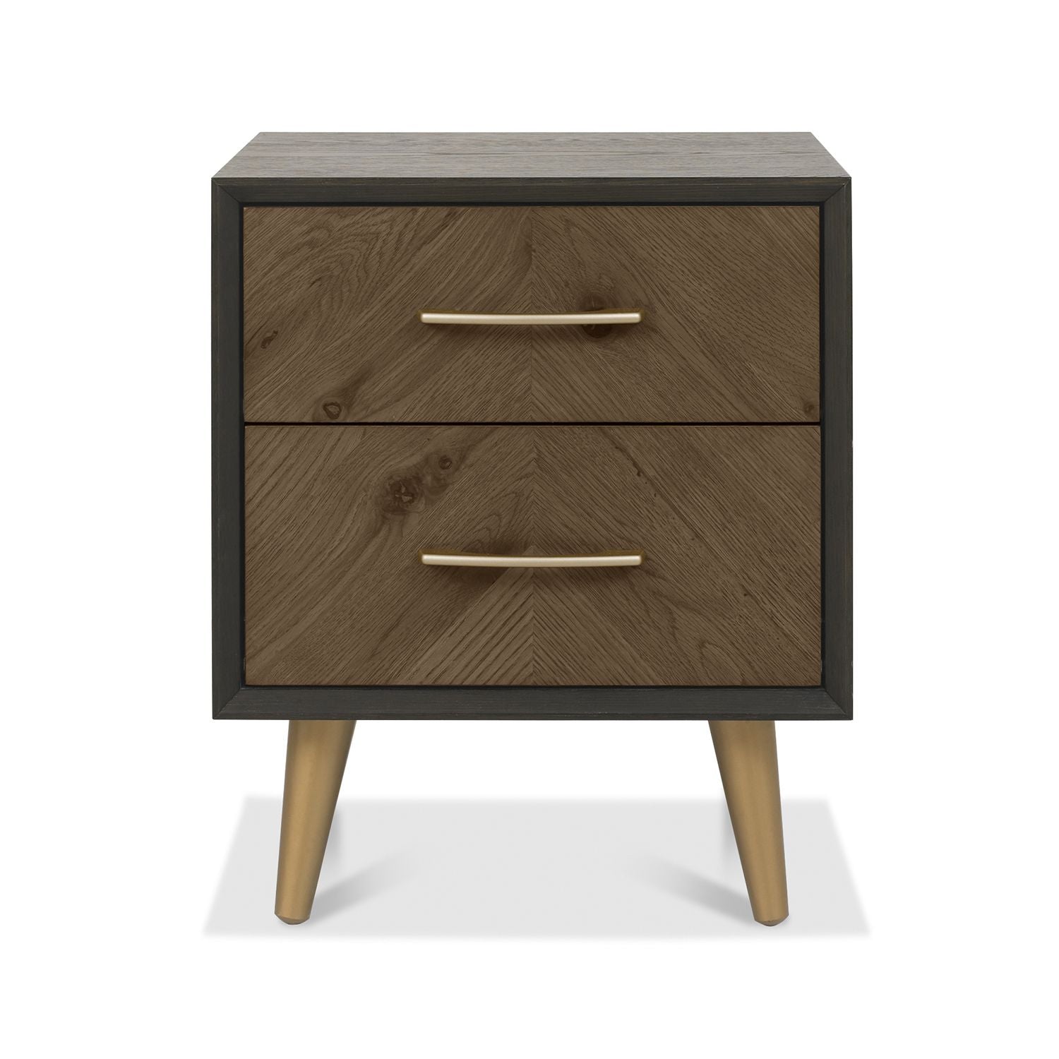  Oak & Peppercorn Nightstand - 2 Drawer
