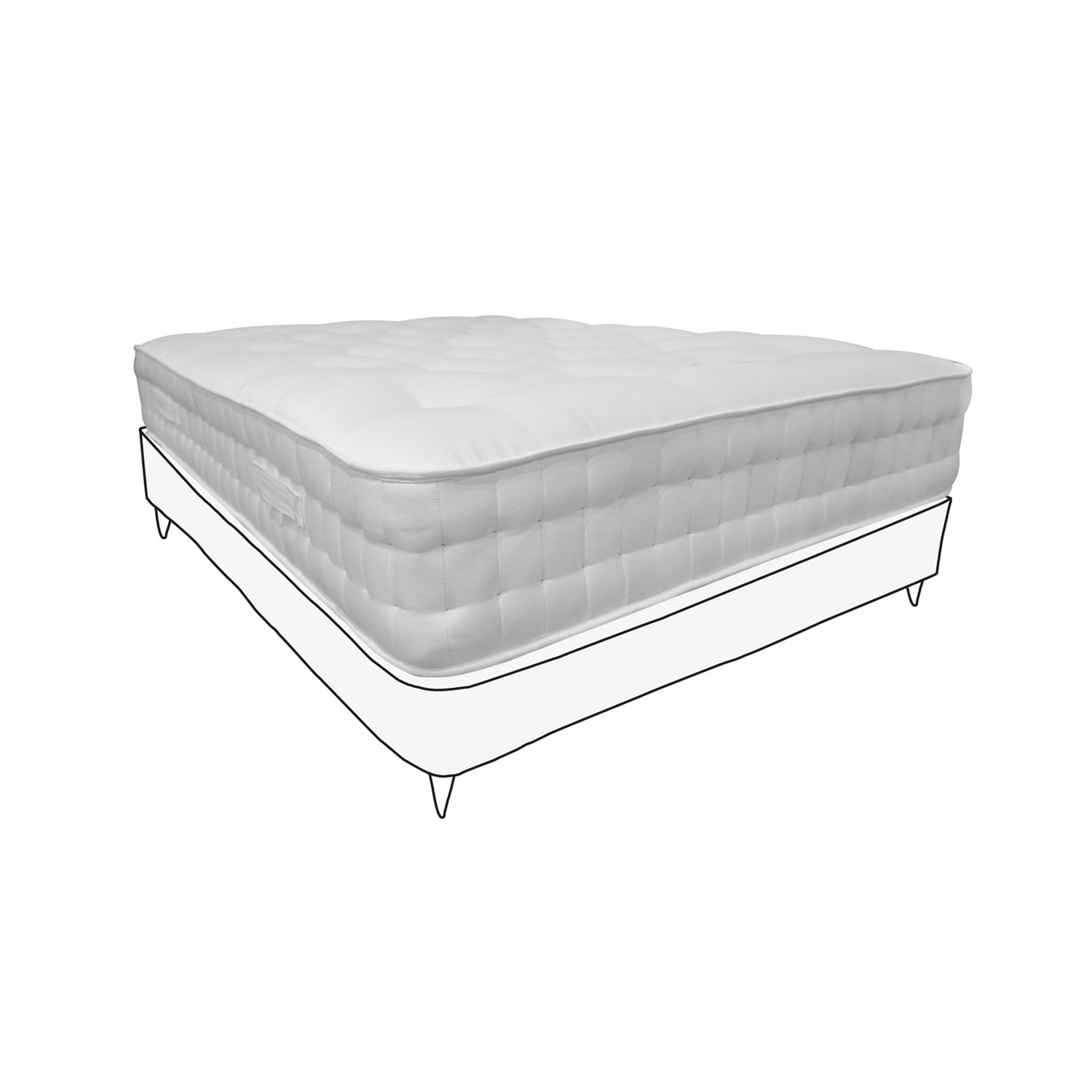 King Size - Mattress & Floating Divan