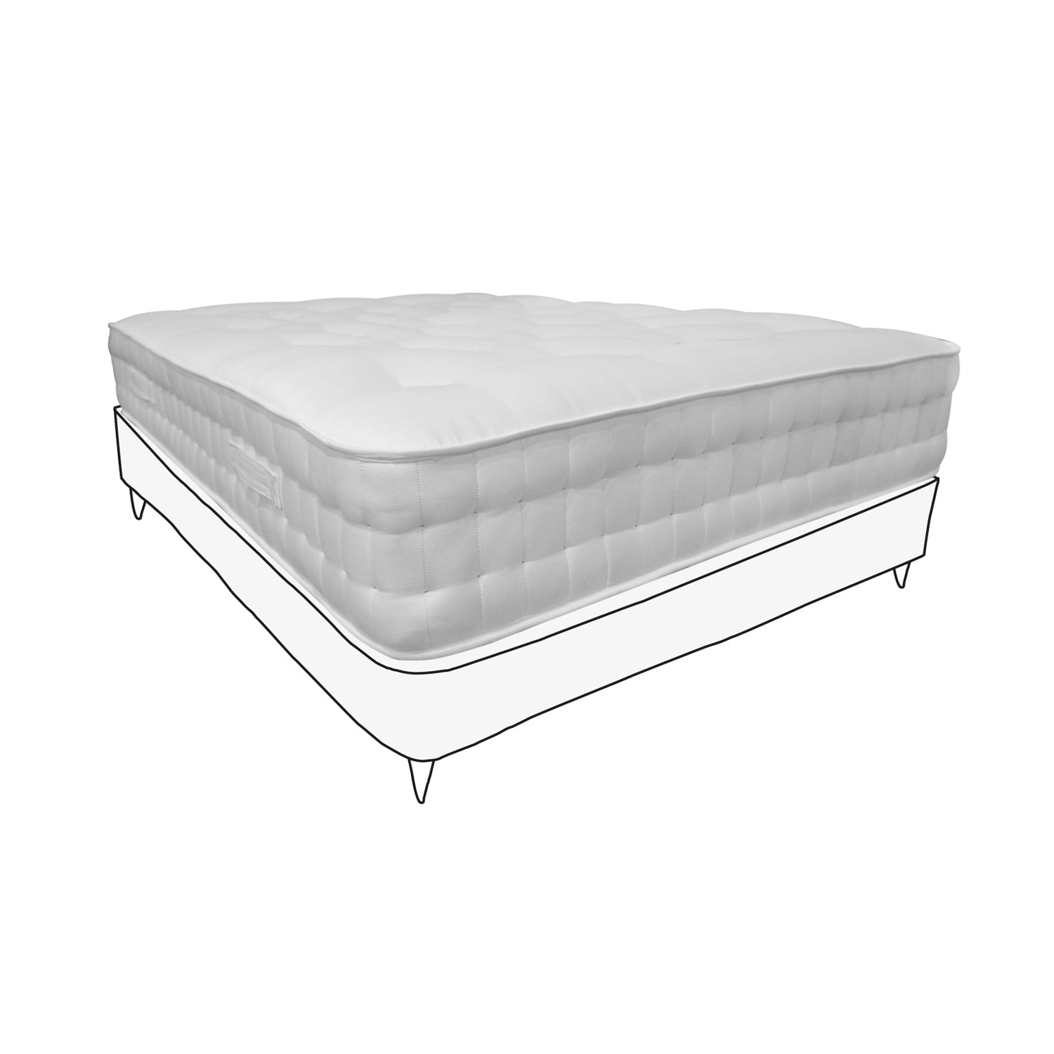Double - Mattress & Floating Divan 