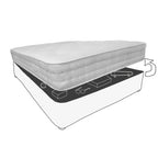 Double - Mattress & Ottoman Storage