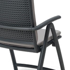 Shop the Darsena back and seat cushion, which makes the Darsena outdoor reclining chair even more comfortable.