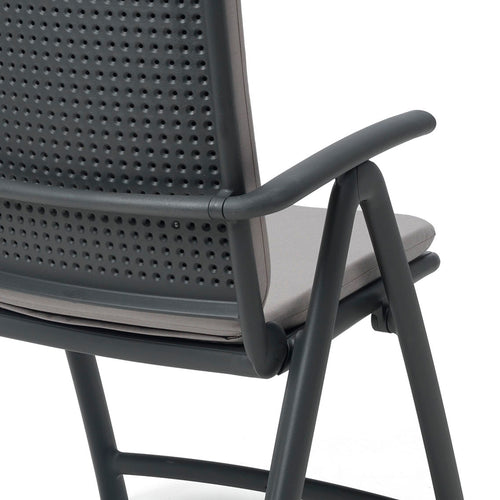 Shop the Darsena back and seat cushion, which makes the Darsena outdoor reclining chair even more comfortable.