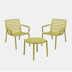 Doga Garden Table & x2 Doga Relax Chairs