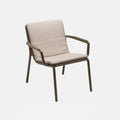Doga Relax Cushion adding luxury to a patio Doga relax chair