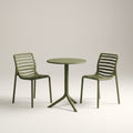 Nardi Garden Set - Spritz Garden Table & 2x Doga Armless Chairs