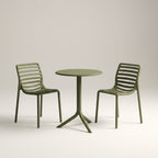 Nardi Garden Set - Spritz Garden Table & 2x Doga Armless Chairs