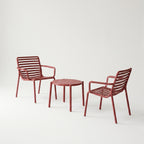 Nardi Doga Garden Table & x2 Doga Relax Chairs