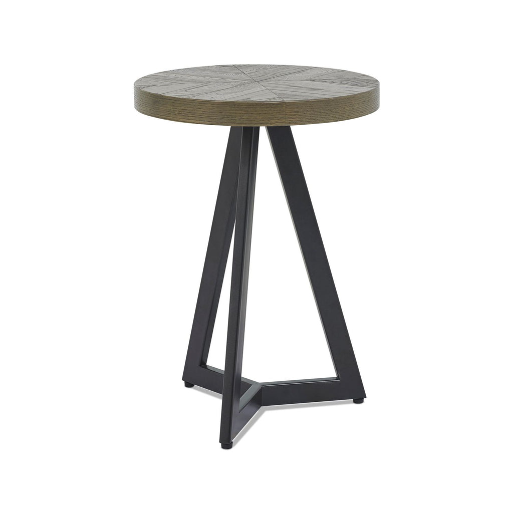 Phoenix Fumed Oak Lamp Table