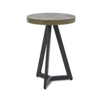 Phoenix Fumed Oak Lamp Table