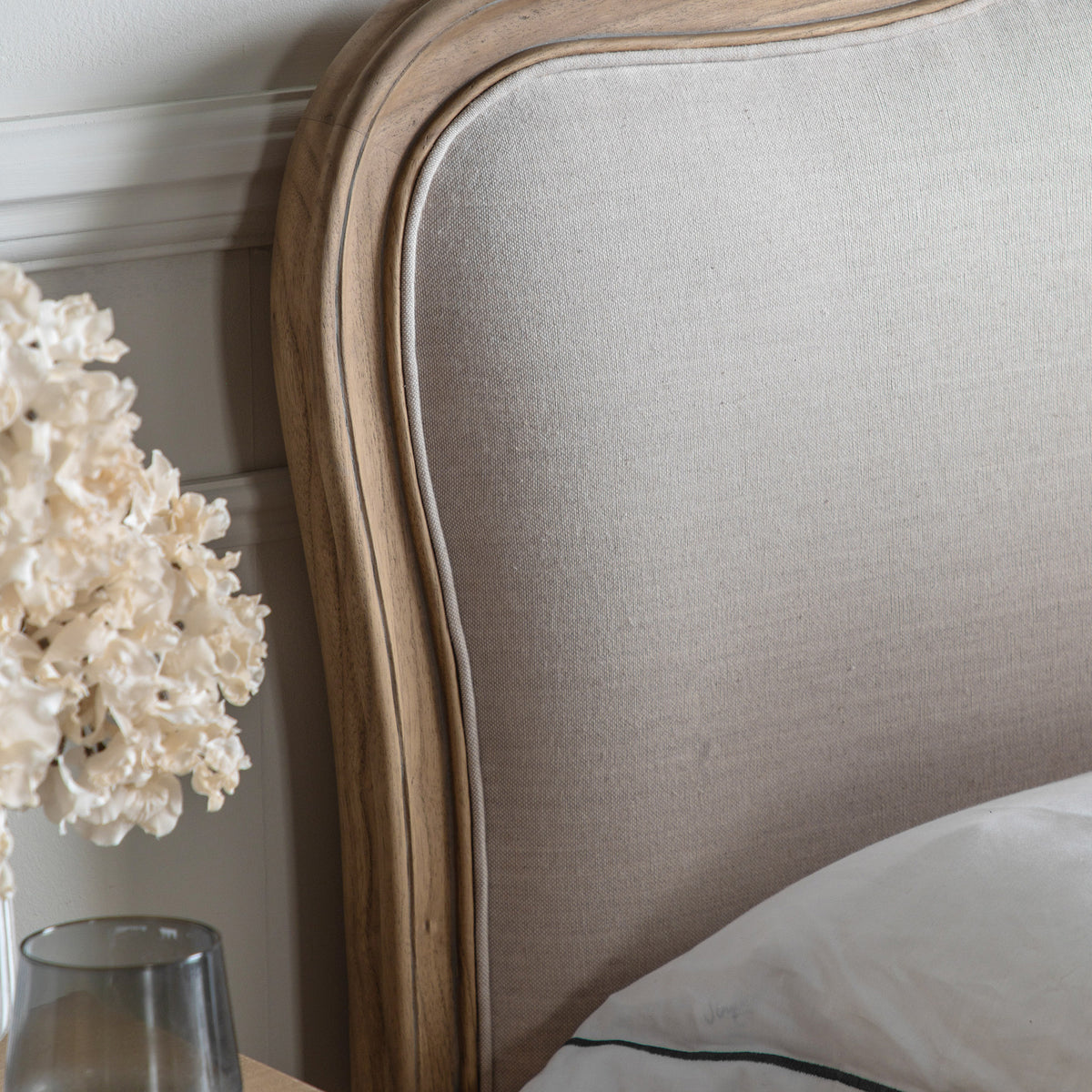 Provence Upholstered Super Kingsize Bed Frame - 6ft