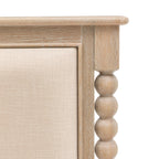 Lime wash Artisan bed headboard 5056693579434