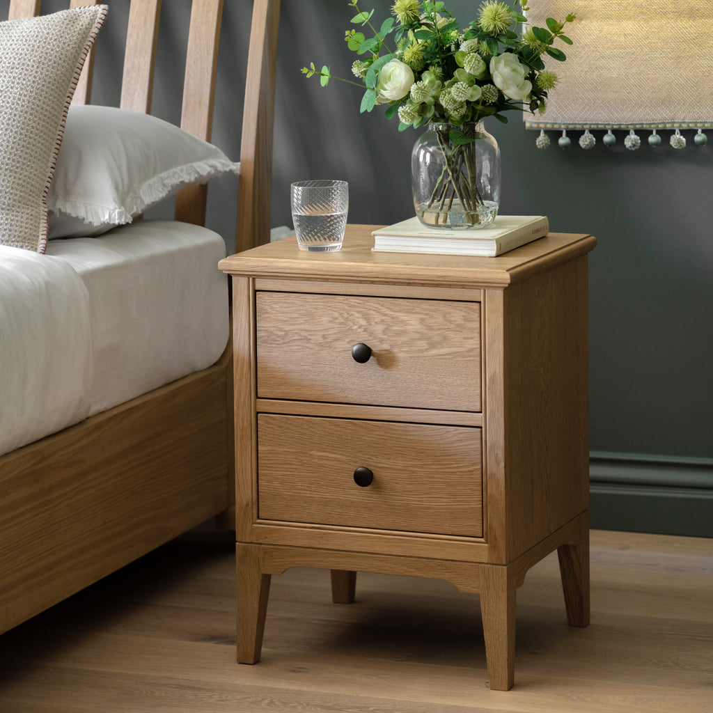 Crofton Park 2 Drawer Bedside