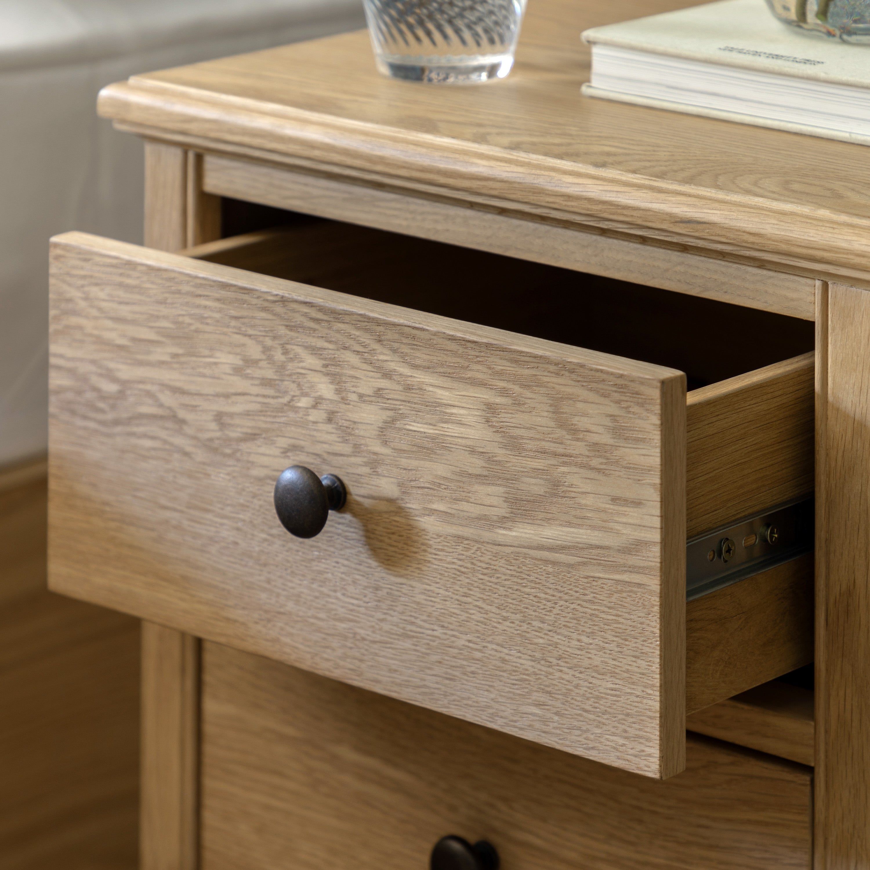 Crofton Park 2 Drawer Bedside