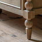 Lime Wash Bobbin Leg Artisan 7 Drawer Chest