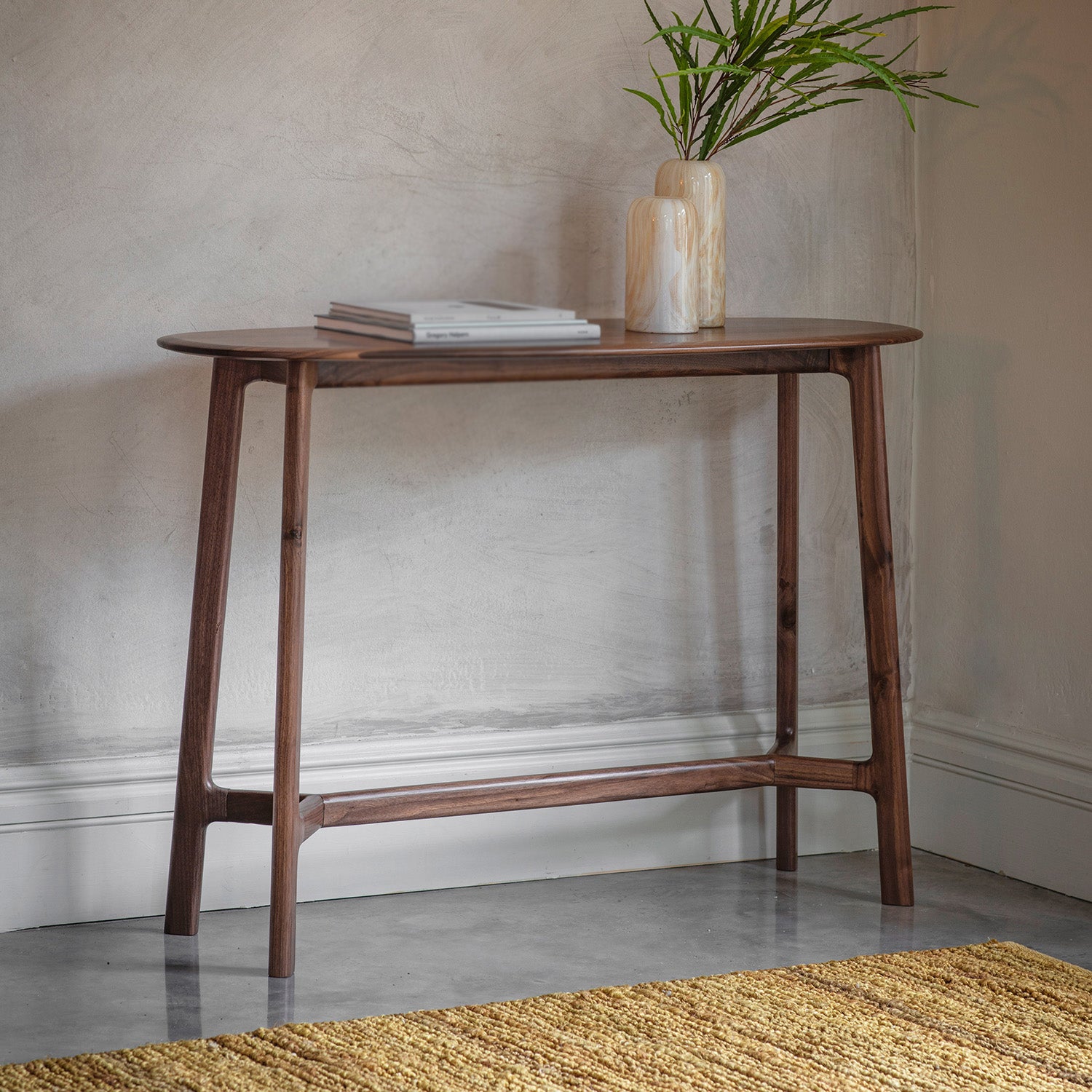 Bergen Console Table - Walnut