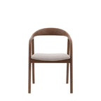 Bergen Upholstered Dining Chair, Set Of 2 - Walnut