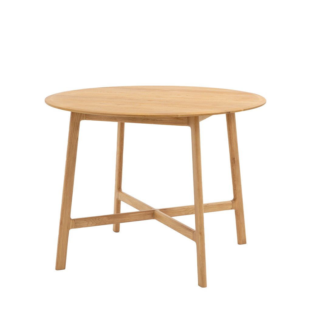 Bergen Round Dining Table - Oak