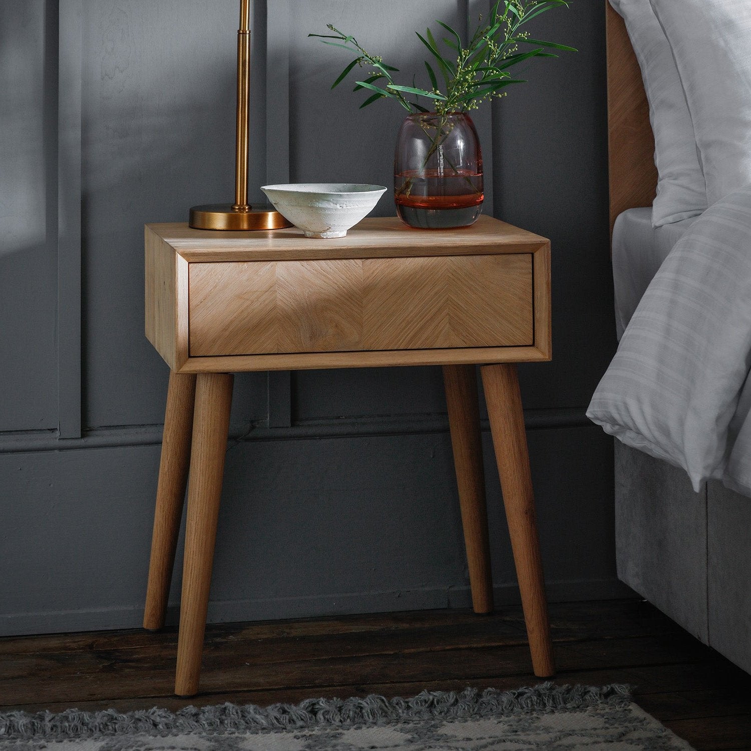 Sorensen - 1 Drawer Side Table – BF Home