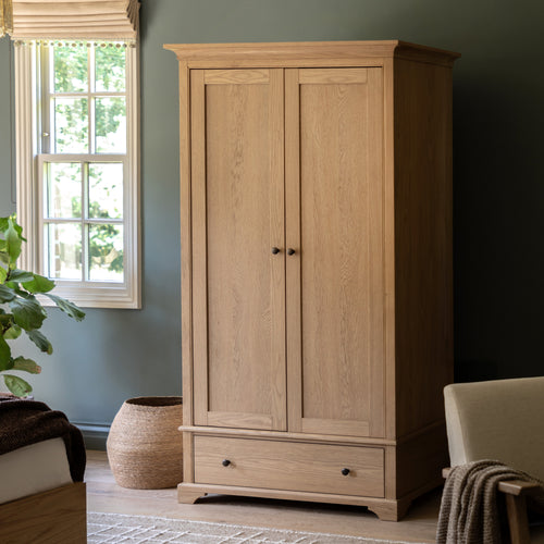 Crofton Park 2 Door 1 Drawer Wardrobe