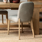 Sturdy Porter dining chair goes great with our modern oak Williamsburg dining collection