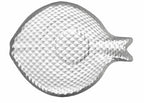 Clear fish bowl with different textured patterns